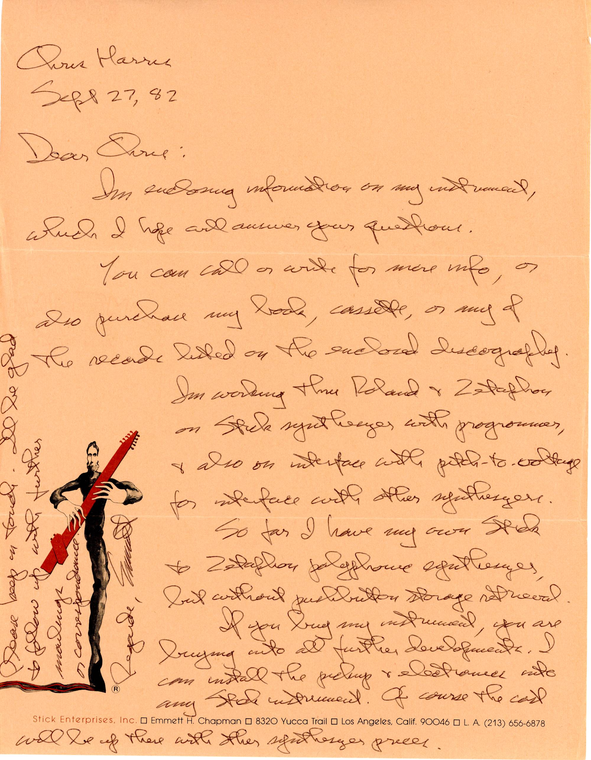 Emmett's enrouraging letter