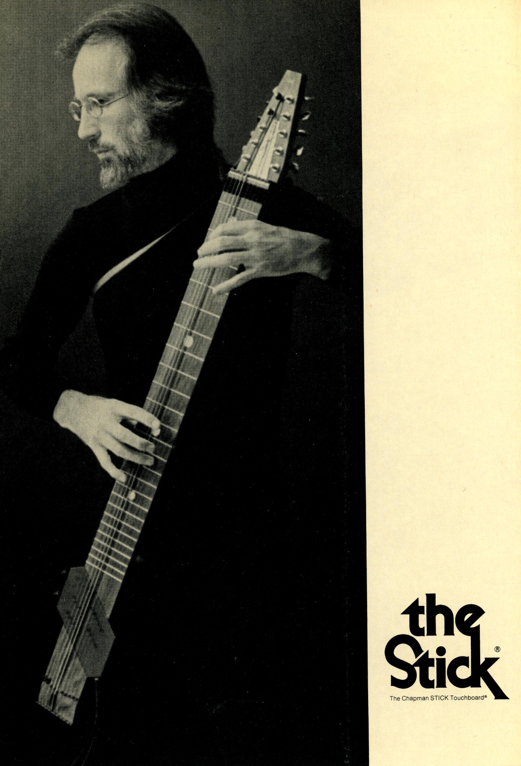 Stick promotional literature from the 80s